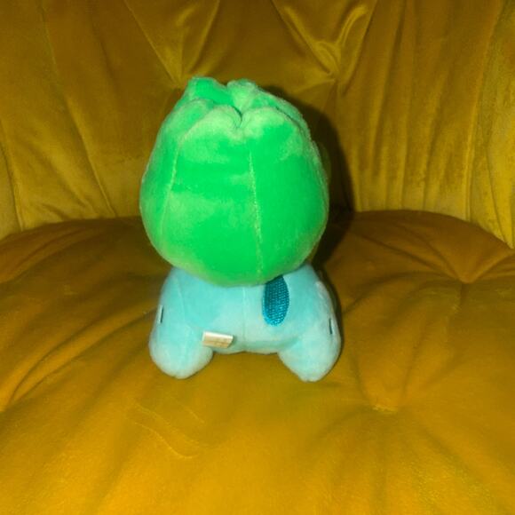 Pokémon Center Bulbasaur Plush Small 4-5" EUC New No Tagc - Picture 3 of 5